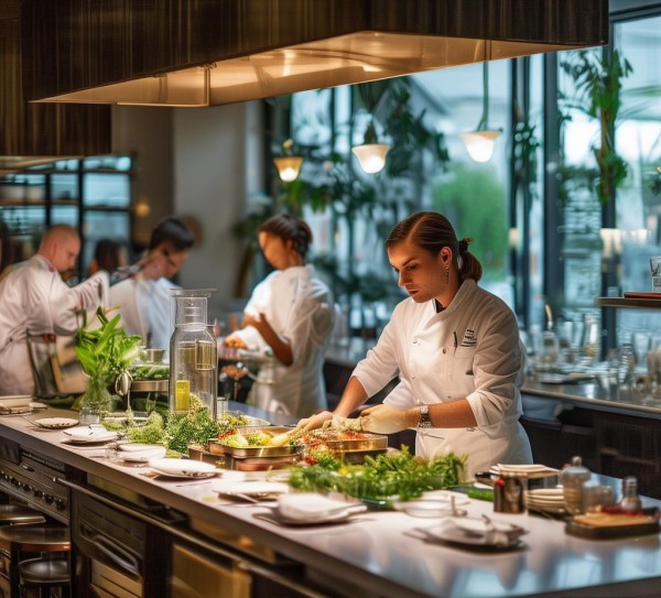 酒店餐饮业在六常管理中采取精心策划，实施餐饮生态重构，提升整体运营效率和顾客体验。